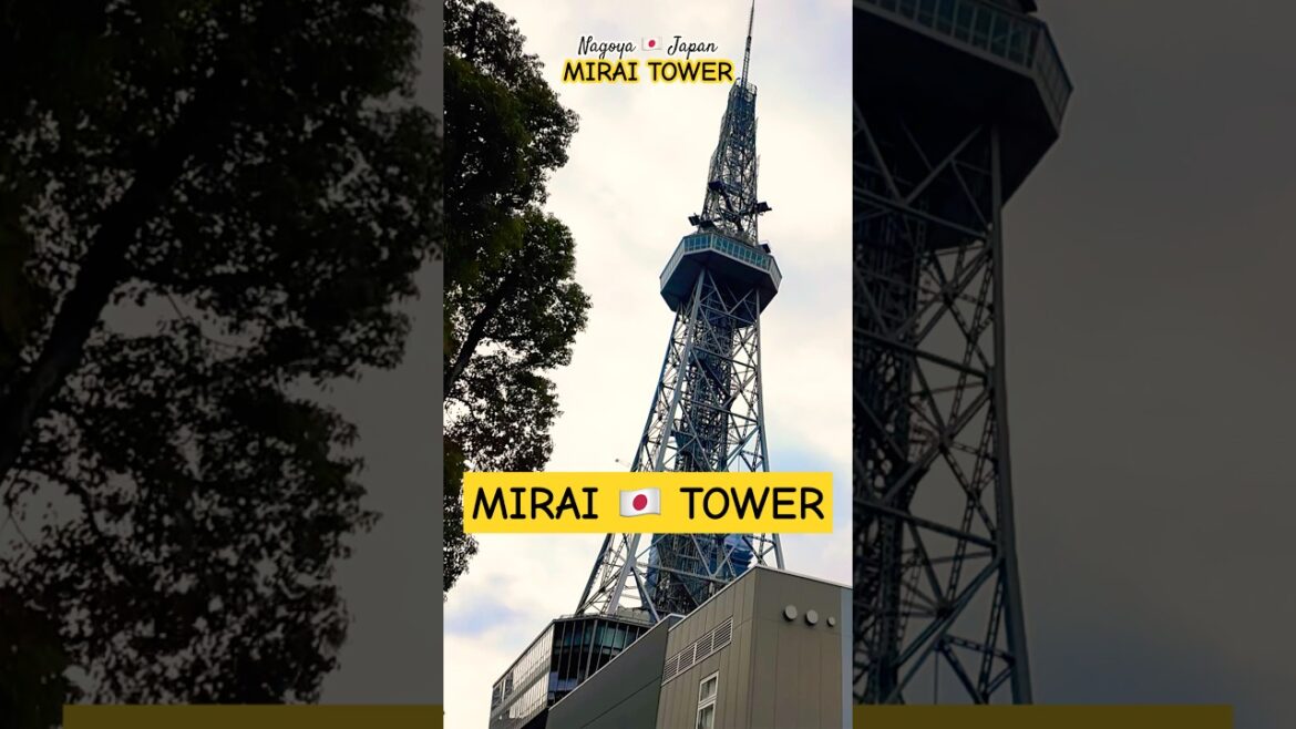 its REAL PURPOSE in the CITY? | MIRAI TOWER | NAGOYA 🇯🇵 JAPAN