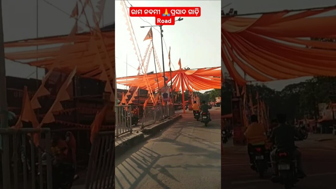 ରାମ ନବମୀ ପ୍ରସାଦ 🙏ଗାଡ଼ି Road #shorts #Js Badal 999