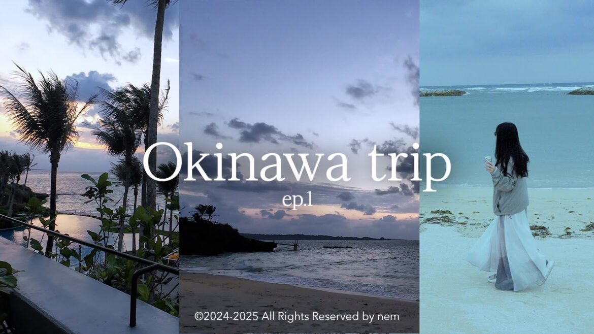 【4K】okinawa vlog 前編🌴｜夫婦でゆったり３月沖縄４泊５日の旅 ｜サザンライブ参戦｜美しいサンセットビーチ｜素晴らしいホテル｜癒しを求めて...🪸