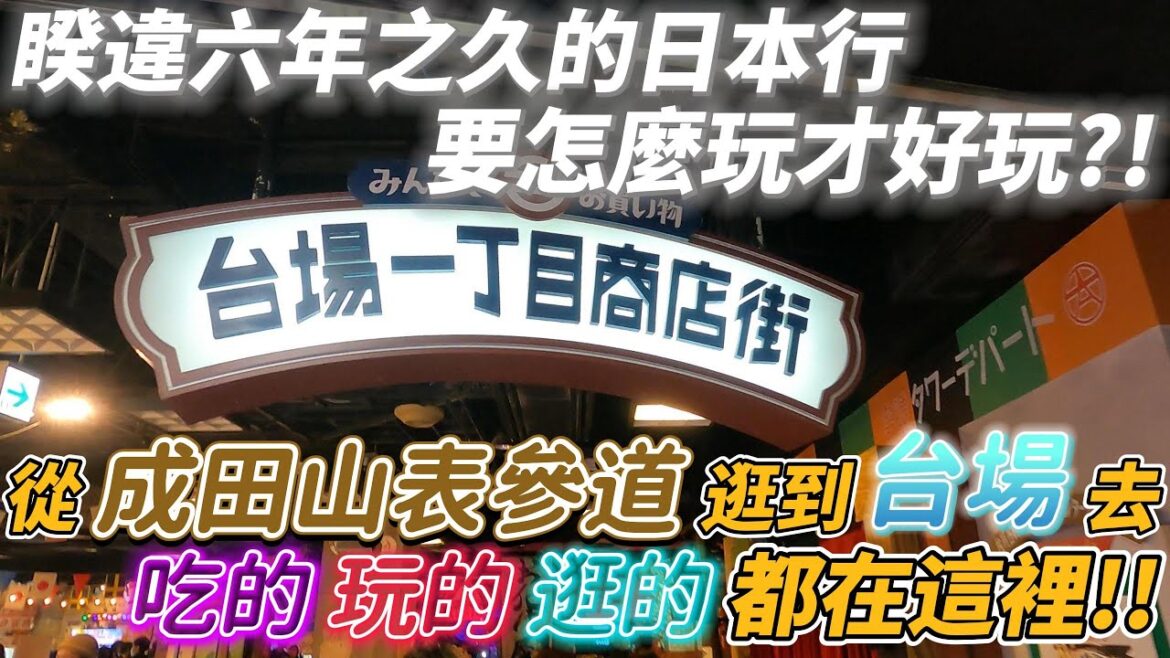 日本 | 睽違六年的日本自由行 這次一次給它玩個六天五夜 ep1 | 2025年最新超大型自由行全攻略 | 從成田山表參道玩到台場 | 逛完神社 再逛三間超大型百貨 一次逛到鐵腿變鋼腿 | 日本旅行
