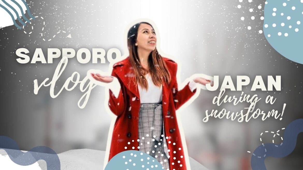 SAPPORO, JAPAN: 1-Night Shopping Spree in the Middle of a Snowstorm 🌨️✨🇯🇵