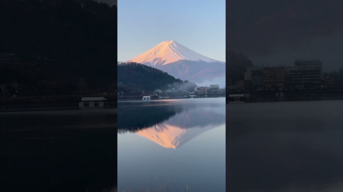 Peaceful Mt. Fuji Sunrise | Nature Sounds & Golden Morning Light Peaceful Mt. Fuji Sunrise | Nature Sounds & Golden Morning Light