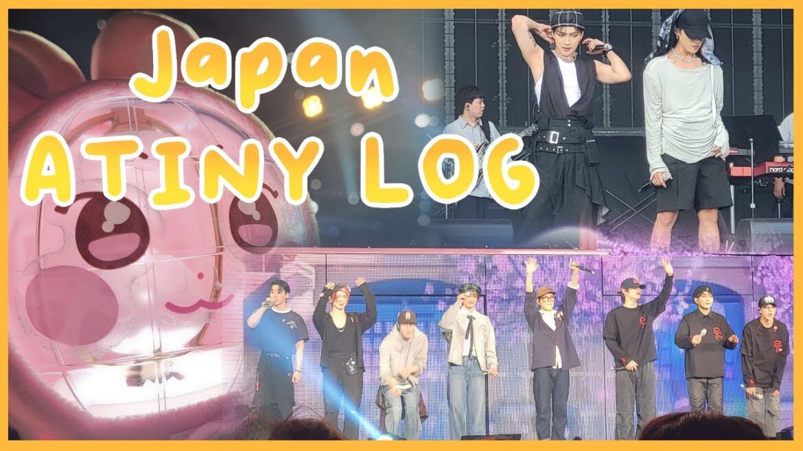 ATEEZ Summer Sonic + Kobe Fanmeet ATINY VLOG