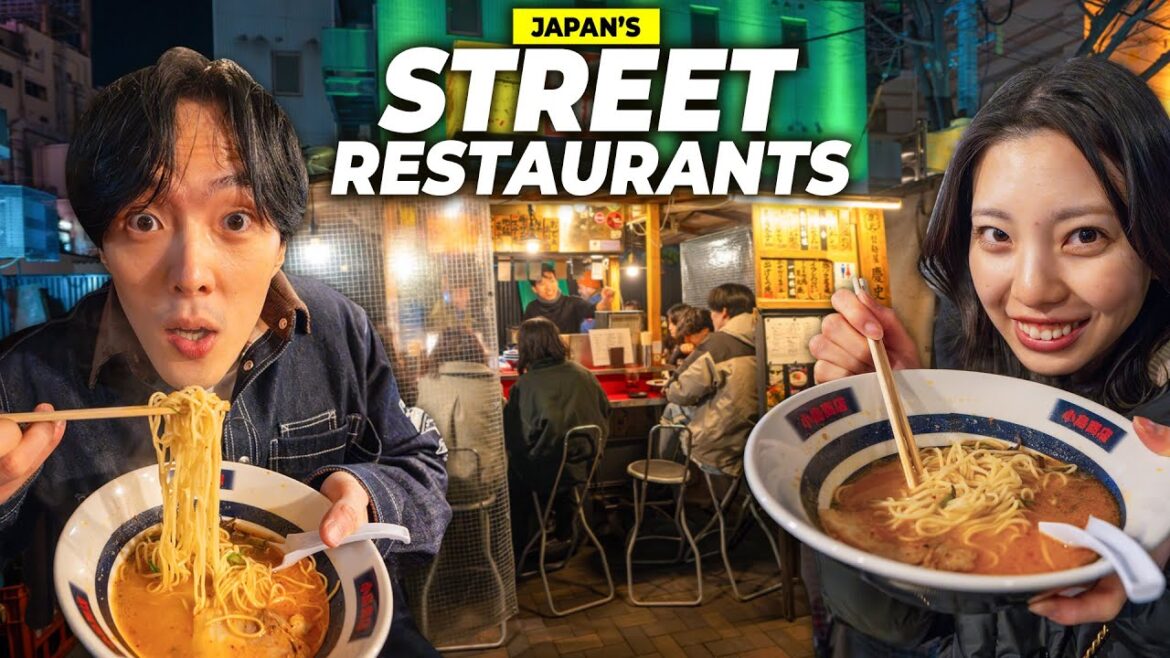 I Tried Street Food Stalls in Japan