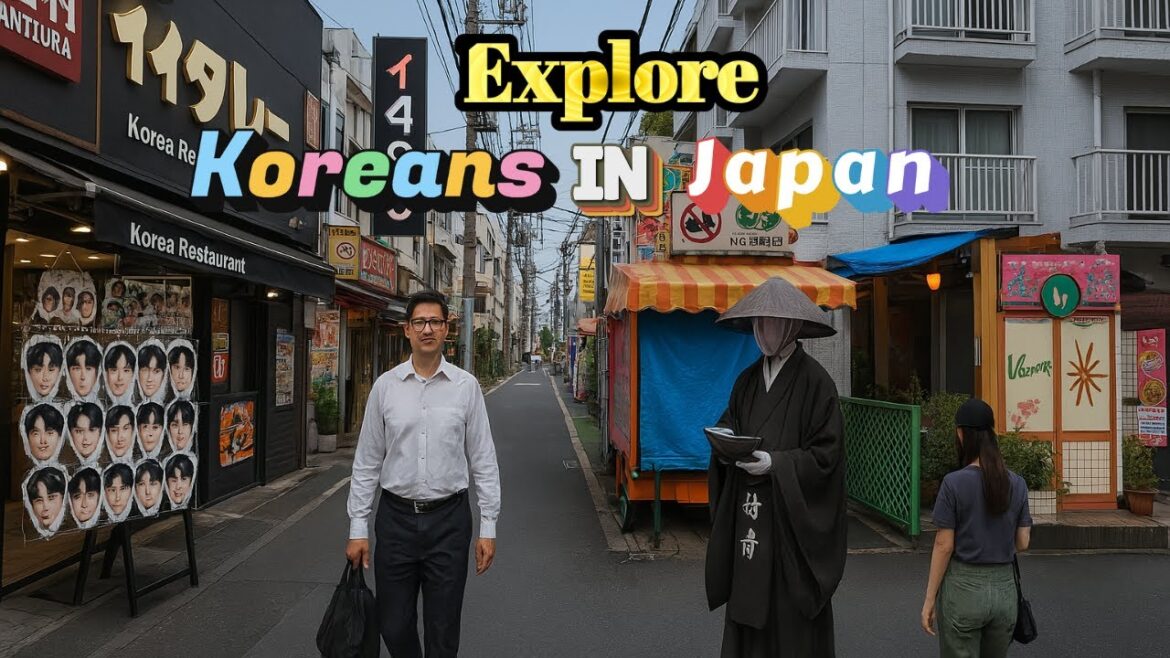 Explore with me the Korean neighborhood in Tokyo Japan 4K walking tour Explore with me the Korean neighborhood in Tokyo Japan 4K walking tour