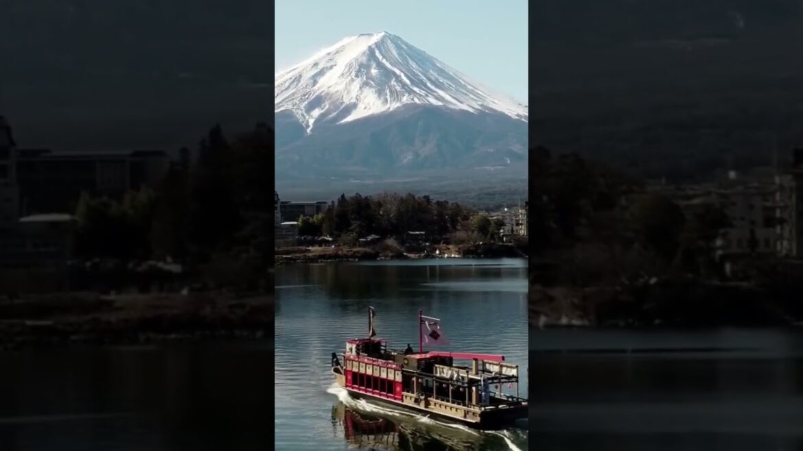 Japan Landmark: Mount Fuji Japan’s iconic snow-capped mountain