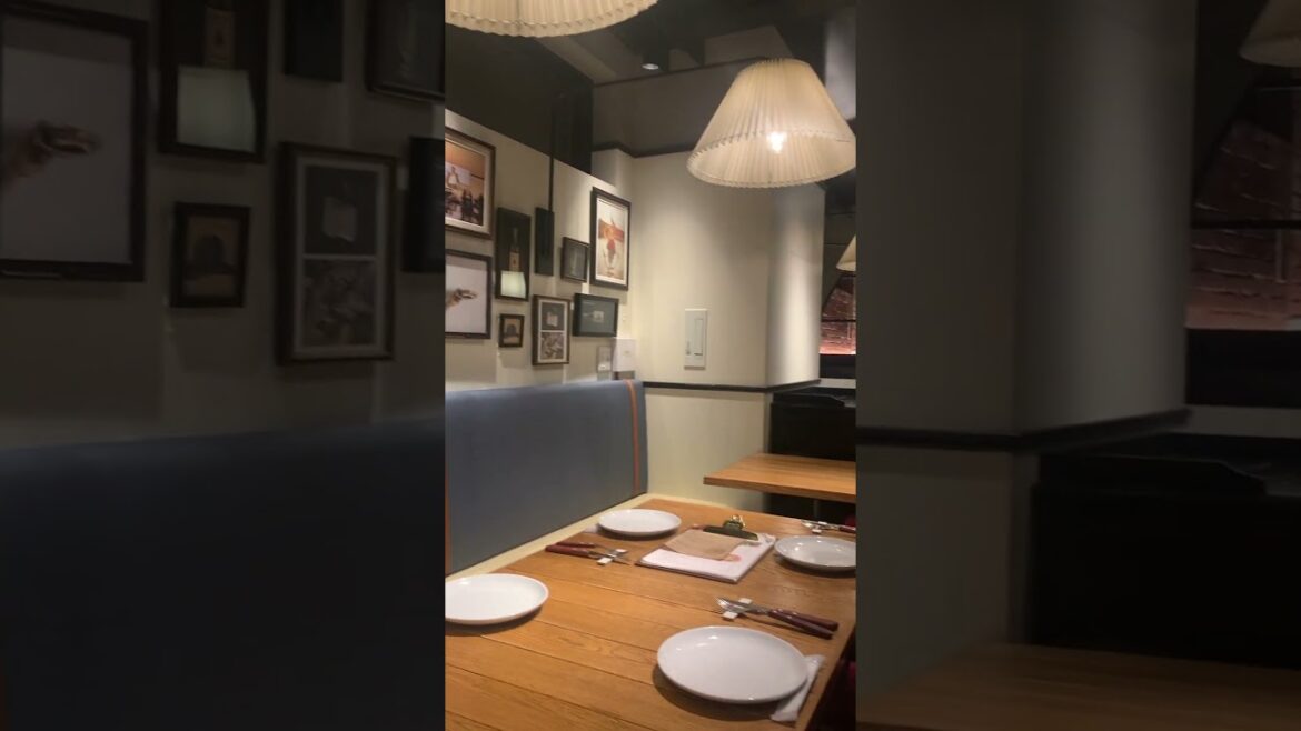 This Kyoto Restaurant is Gorgeous! #shorts #trending #japan #italian #gourmet #kyoto #travel #food