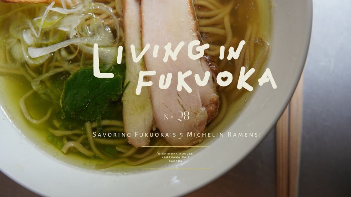 Living in Fukuoka no.28 |  Savoring Fukuoka's 5 Michelin Ramens!