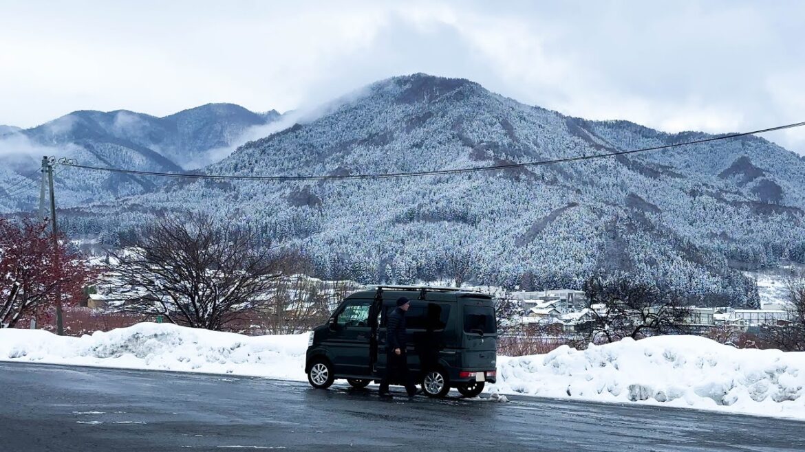 Japan Magical Winter Vanlife Road Trip โ Snow Monkeys, Castles & Hidden Villages! #7 Japan Magical Winter Vanlife Road Trip โ Snow Monkeys, Castles & Hidden Villages! #7