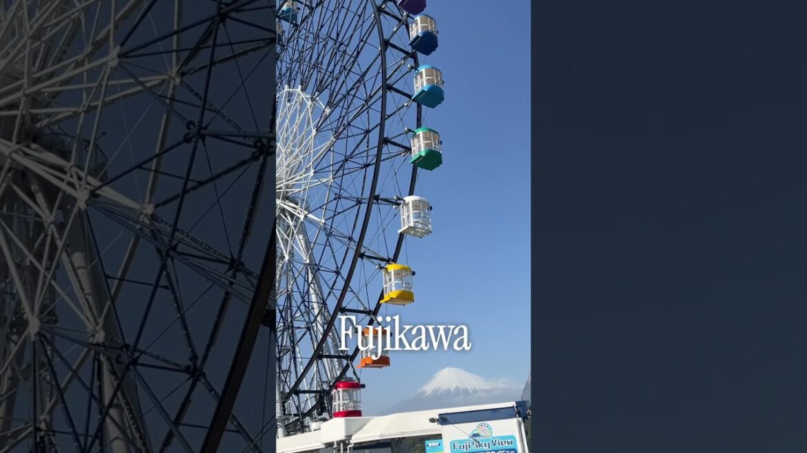 Remote work with Mt.Fuji views in Japan! #japan #travel #MtFuji #vanlife  #roadtripinjapan