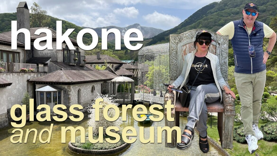 JAPAN. A hidden gem in Hakone - Venetian Glass Forest and Museum, hard to get to but rewarding