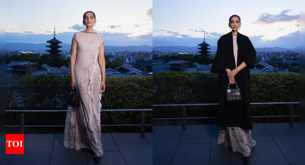 Sonam Kapoor blooms in Kyoto for her first Dior show in Japan Sonam Kapoor blooms in Kyoto for her first Dior show in Japan