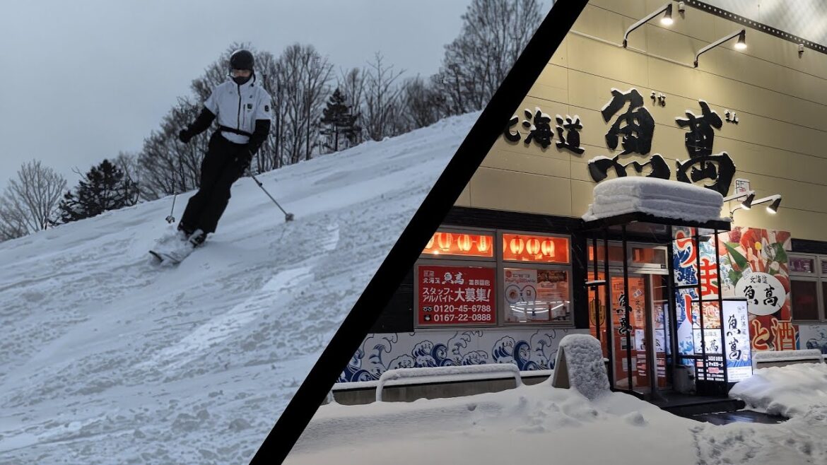 survived the flights, now straight to skiing