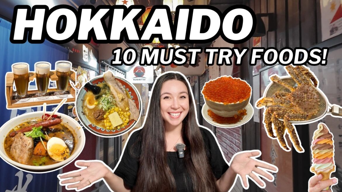 10 MUST TRY foods in Hokkaido, Japan! Sapporo & Otaru Food Guide