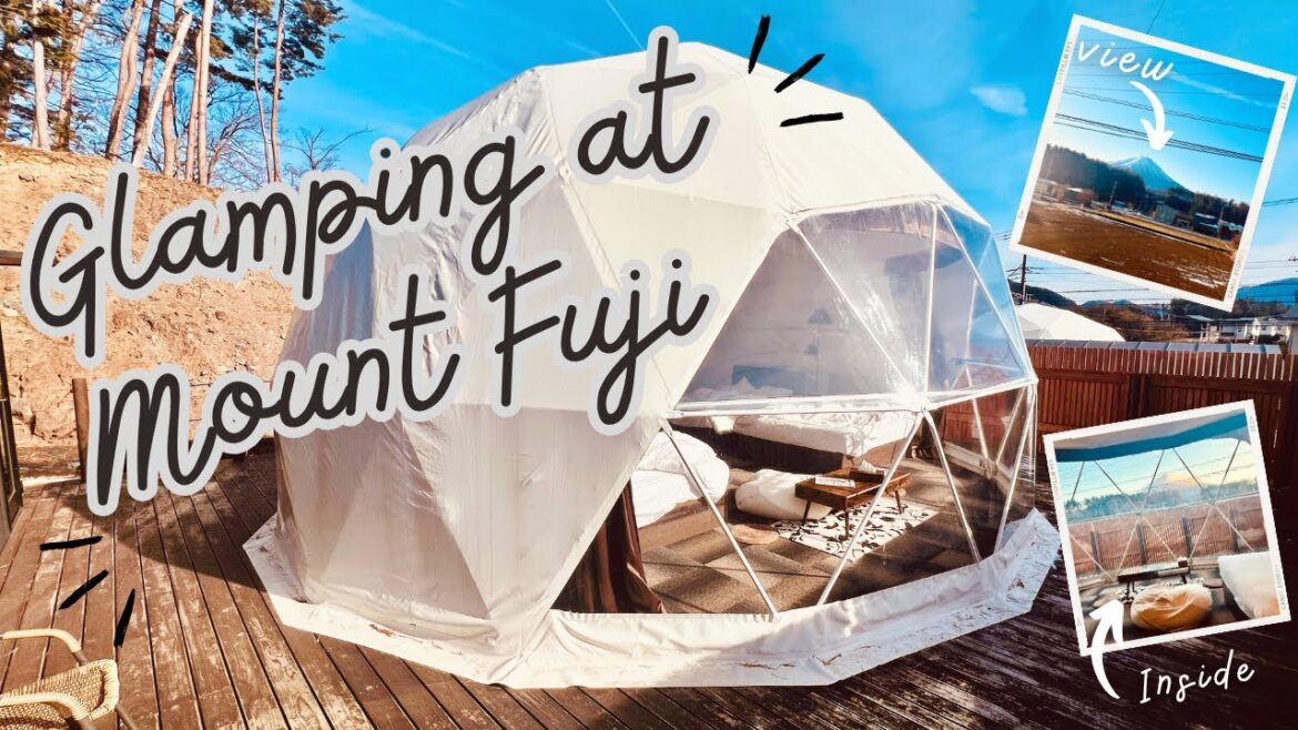 Glamping in a Dome at Mount Fuji Japan | Luxury Nature Stay in Japan ποΈβ¨ Glamping in a Dome at Mount Fuji Japan | Luxury Nature Stay in Japan ποΈβ¨