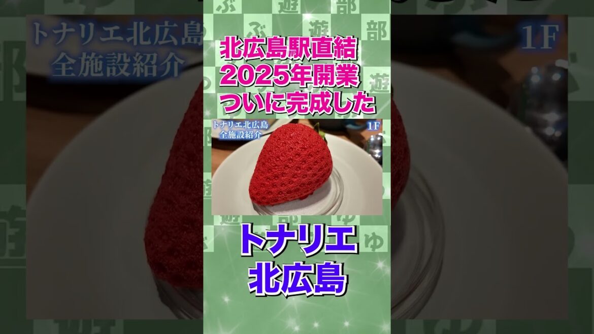 トナリエ北広島がついにオープン！ #北海道旅行 #北広島 #トナリエ北広島 #エスコン