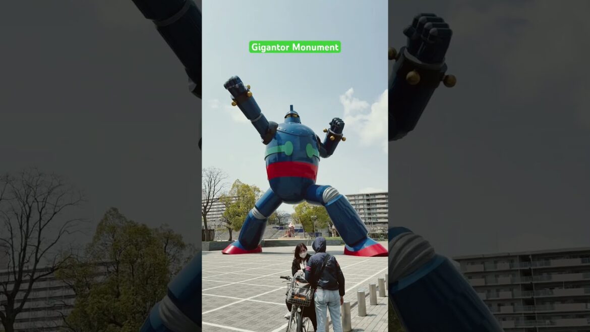 Gigantor Monument Japan 🇯🇵 | #japan #japanvlog #japantravel