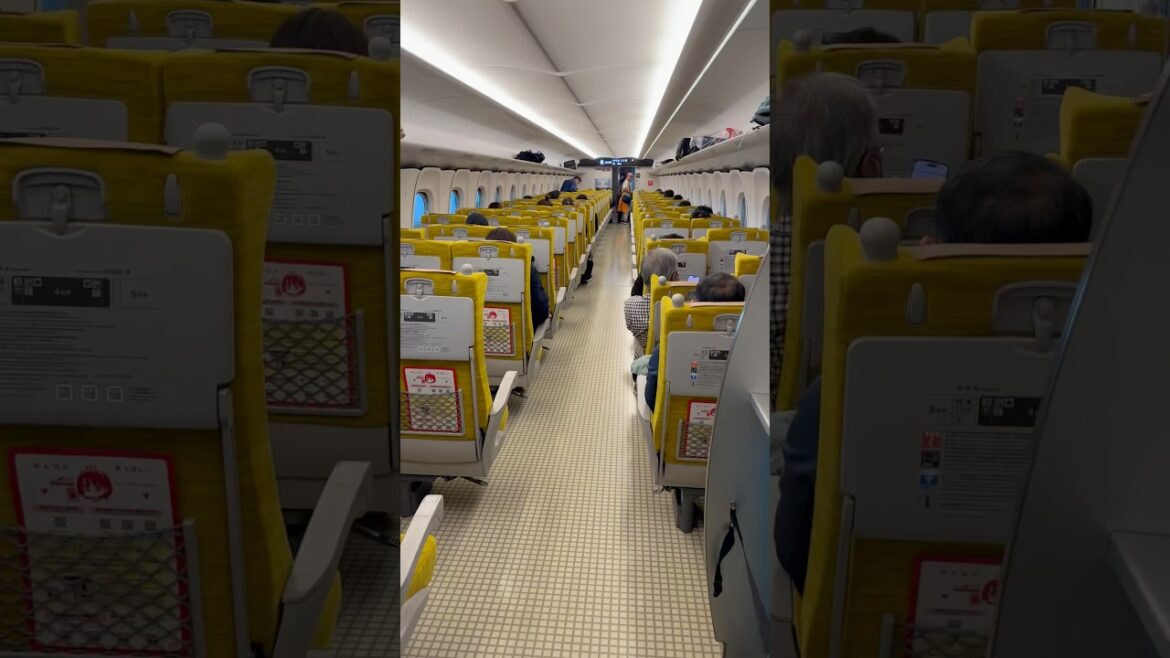 KYUSHU SHINKANSEN KAMOME is Ready for Bording to Nagasaki station #shinkansen #japan #nagasaki