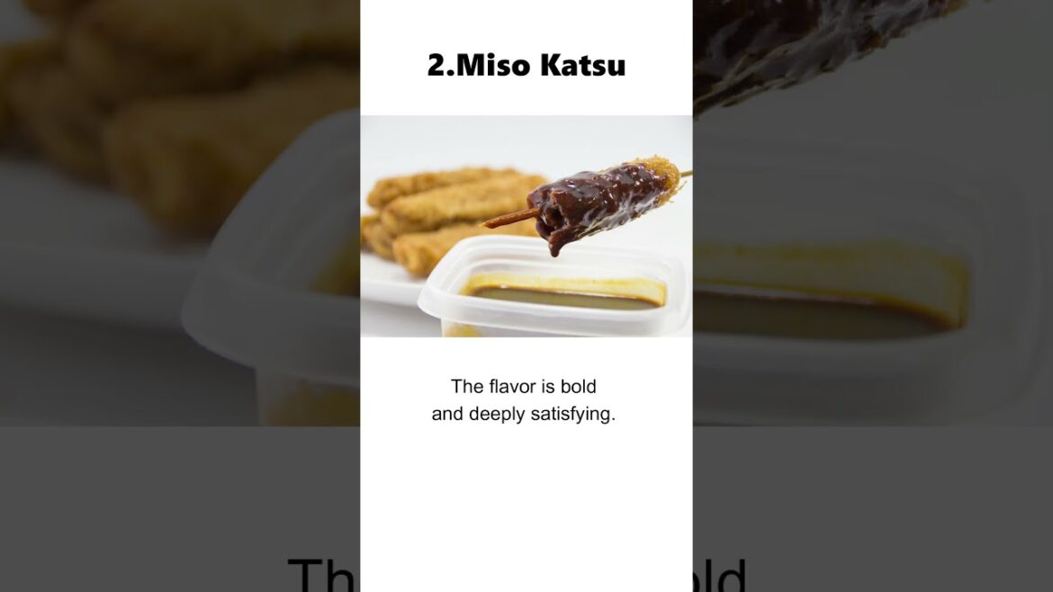 Top 4 Must-Try Local Foods in Nagoya, Japan | Hitsumabushi, Miso Katsu & More #shorts