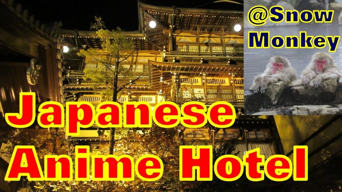 Cheapest Hotel in Snow Monkey Park Area &Model of Spirited Away Anime by Studio Ghibli, Nagano,Japan Cheapest Hotel in Snow Monkey Park Area &Model of Spirited Away Anime by Studio Ghibli, Nagano,Japan