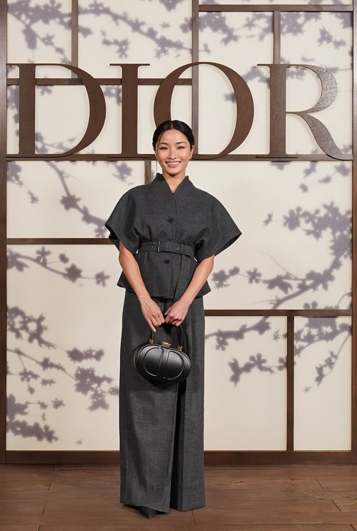 Kyoto’s Front Row Goes from Minimal to Majestic Anna Sawai attends during the Dior Fall 2025 Show at Toji Temple
