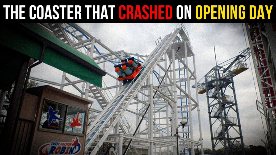 The 2014 CRASH of Twist Coaster Robin - What Happened?