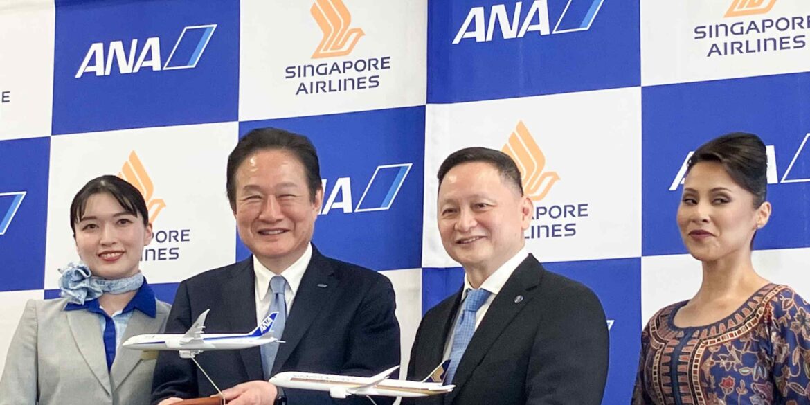 Japan’s ANA and Singapore Air ink revenue-sharing pact Japan's ANA and Singapore Air ink revenue-sharing pact