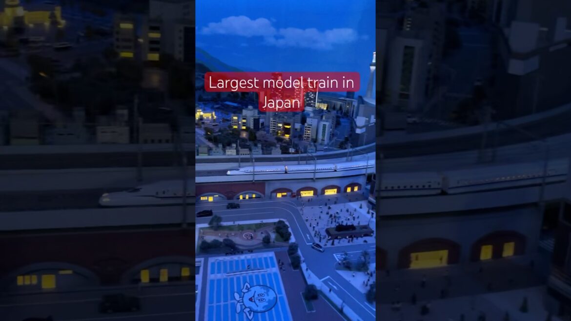 Largest model railway in Japan #nagoya #maglev #maglevpark #travel #japantrains #trains Largest model railway in Japan #nagoya #maglev #maglevpark #travel #japantrains #trains