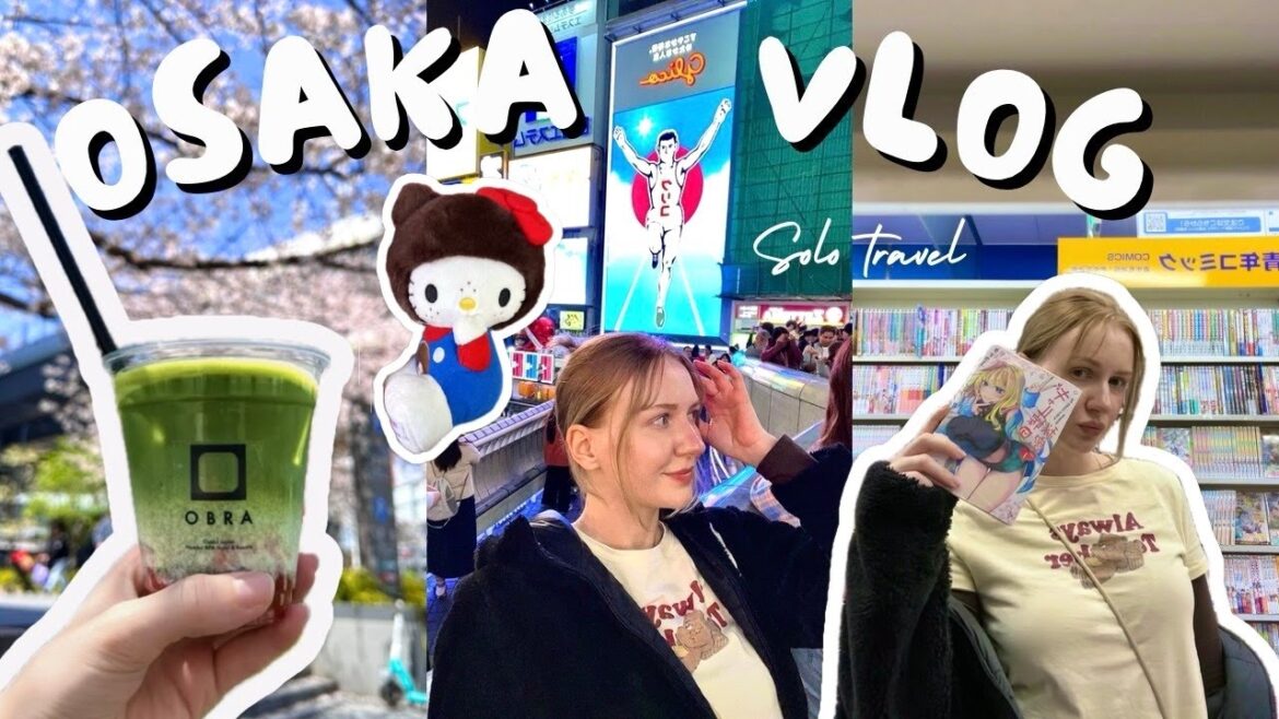 Osaka Vlog π―π΅ Japan Solo Travel, Sakura, Don Quijote & Exploring Dotonbori Osaka Vlog π―π΅ Japan Solo Travel, Sakura, Don Quijote & Exploring Dotonbori