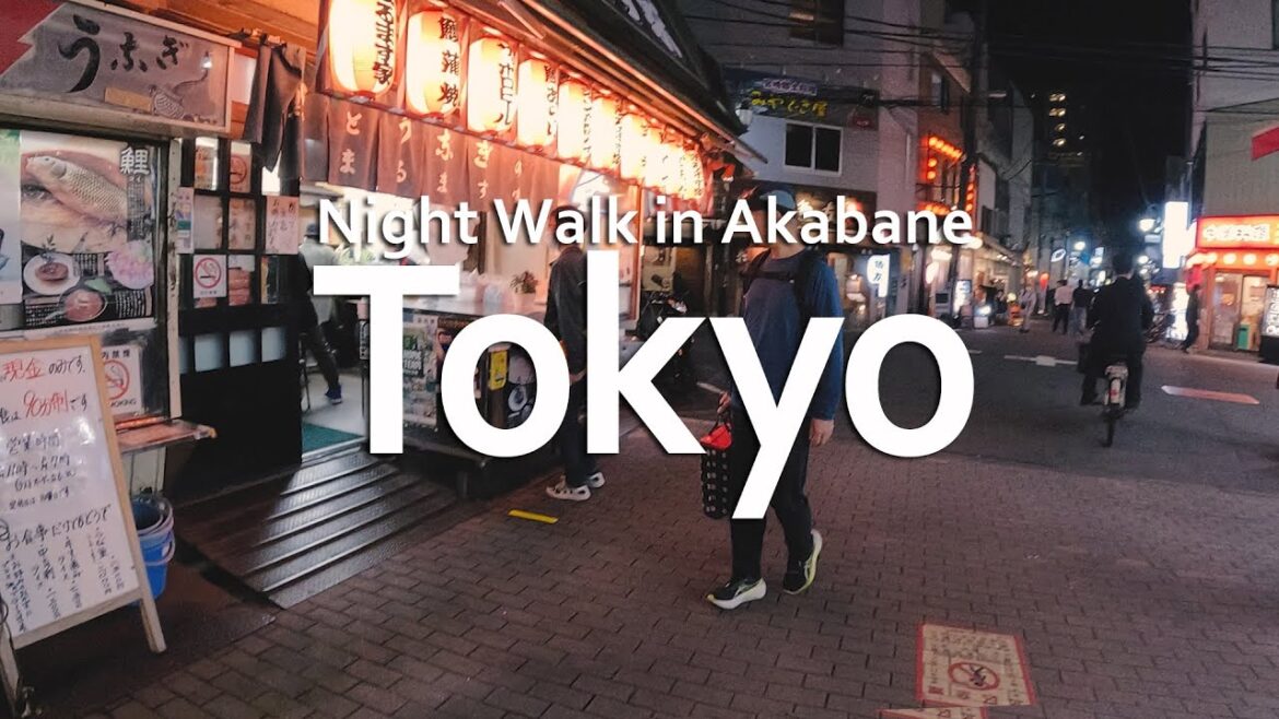 Night Walk in Akabane Tokyo – Neon Lights, Izakaya & Bar Streets 🌙【Walk in Japan】 ♫🎹 Johnny JAM🎸 Night Walk in Akabane Tokyo – Neon Lights, Izakaya & Bar Streets 🌙【Walk in Japan】 ♫🎹 Johnny JAM🎸