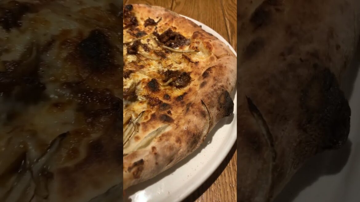 Locally Caught Japanese Boar Pizza! #shorts #trending #japan #italian #gourmet #kyoto #travel #food