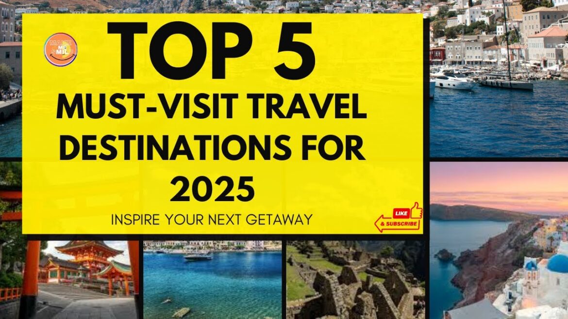 Top 5 Hidden Travel Gems to Visit in 2025 🌍 | Bucket List Adventures You Can't Miss