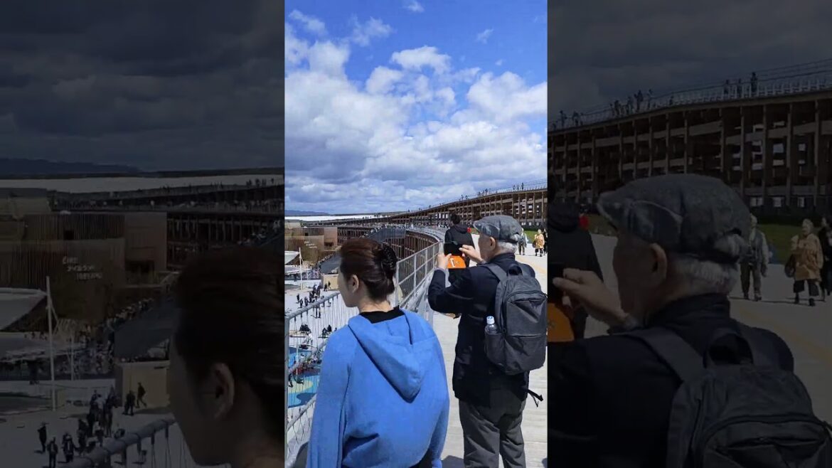 関西　大阪　万博　絶景です！