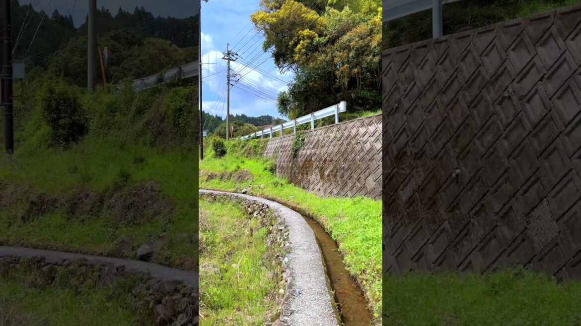 Japanese countryside: Hasako in Ichiwatase, Minamata City, Kumamoto Pref, Japan. #japaneselandscape