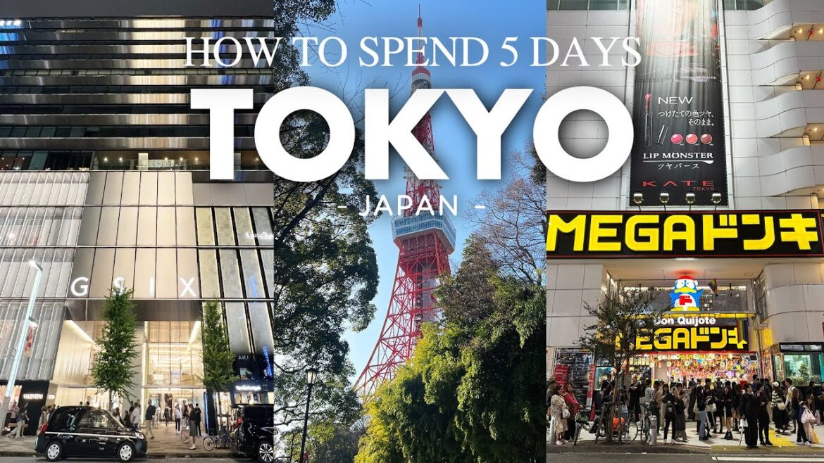 HOW TO SPEND 5 DAYS IN TOKYO, JAPAN | Japan Ultimate Guide 2025 HOW TO SPEND 5 DAYS IN TOKYO, JAPAN | Japan Ultimate Guide 2025