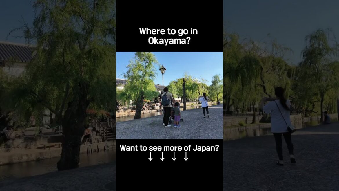 Kurashiki BikanPicture-Perfect Japan #ScenicJapan #KurashikiBeauty #0ldTownVibes #japantravel #japan