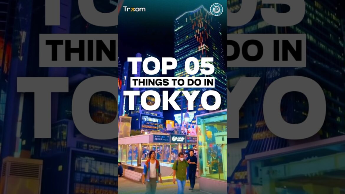Top 5 Places to Visit in Tokyo | Japan Travel #shorts #shortfeed #thingstodo #viralshorts