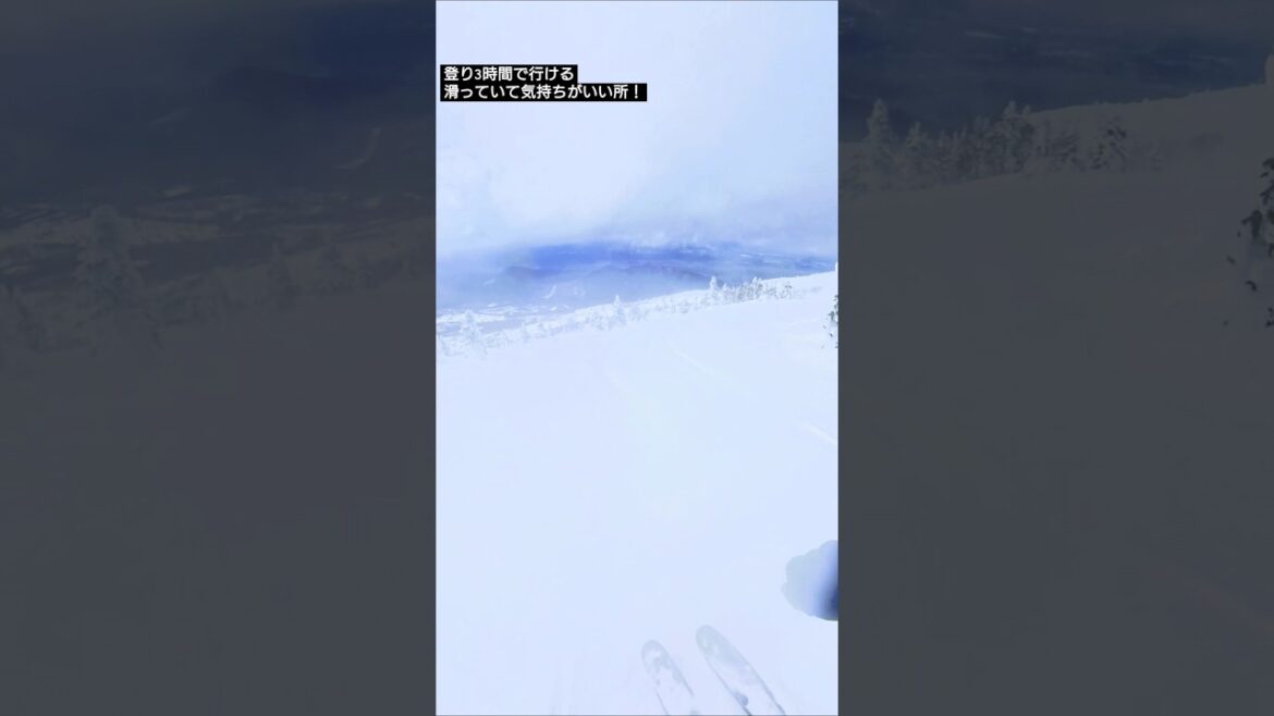 根子岳　バックカントリースキー