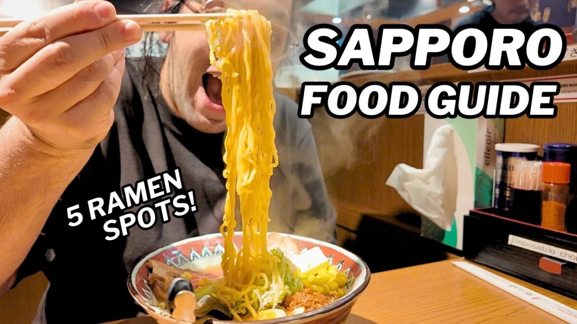 Sapporo Food: 5 must try places for ramen! Hokkaido Japan Sapporo Food: 5 must try places for ramen! Hokkaido Japan