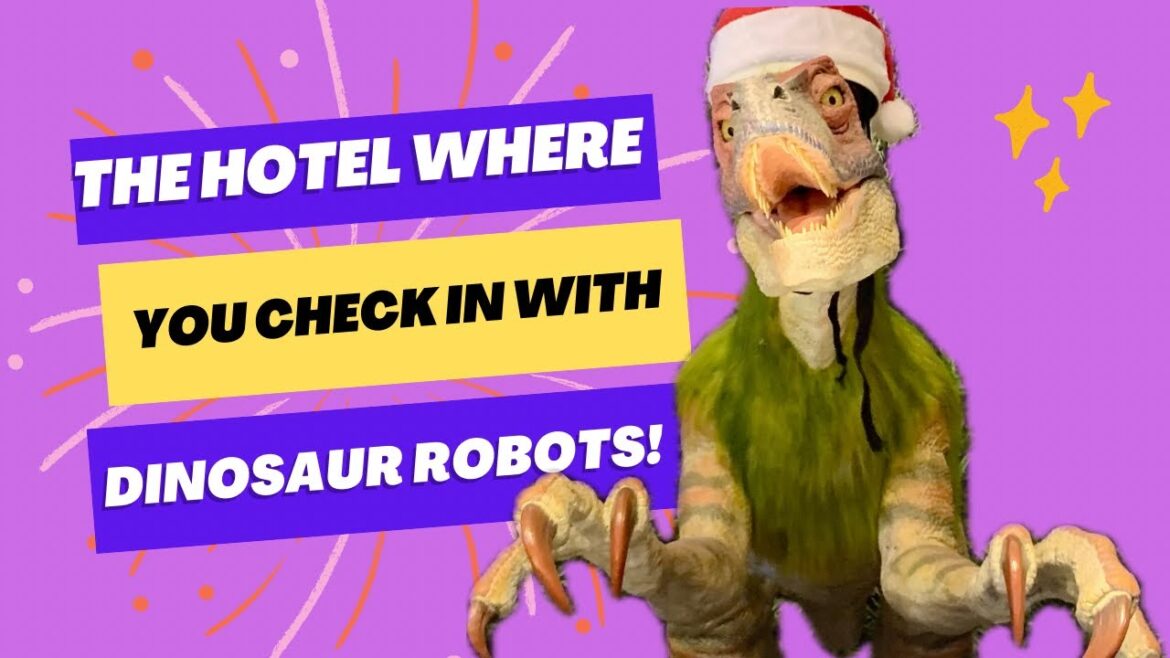 Tokyo Dinosaur Robot Hotel tour – Henn na Maihama Tokyo Bay near Tokyo Disneyland Tokyo Dinosaur Robot Hotel tour - Henn na Maihama Tokyo Bay near Tokyo Disneyland