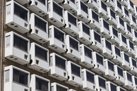 Bay windows are seen at the 