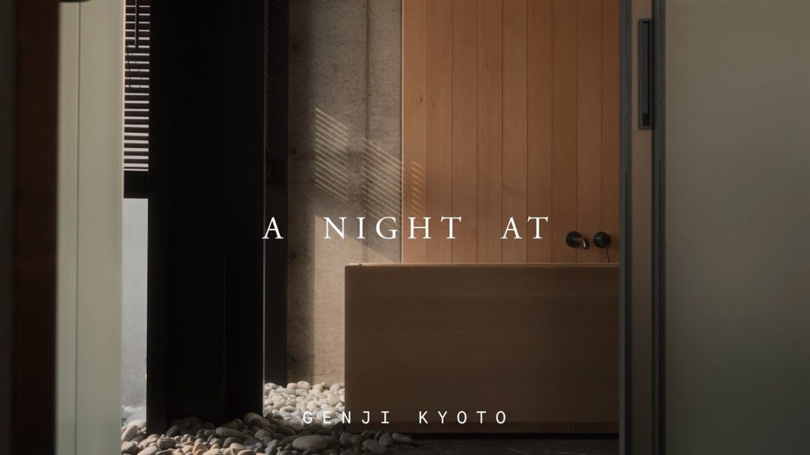 A Night At a Kyoto Riverside Sanctuary - Genji Kyoto | A NIGHT AT | Hotel Tour
