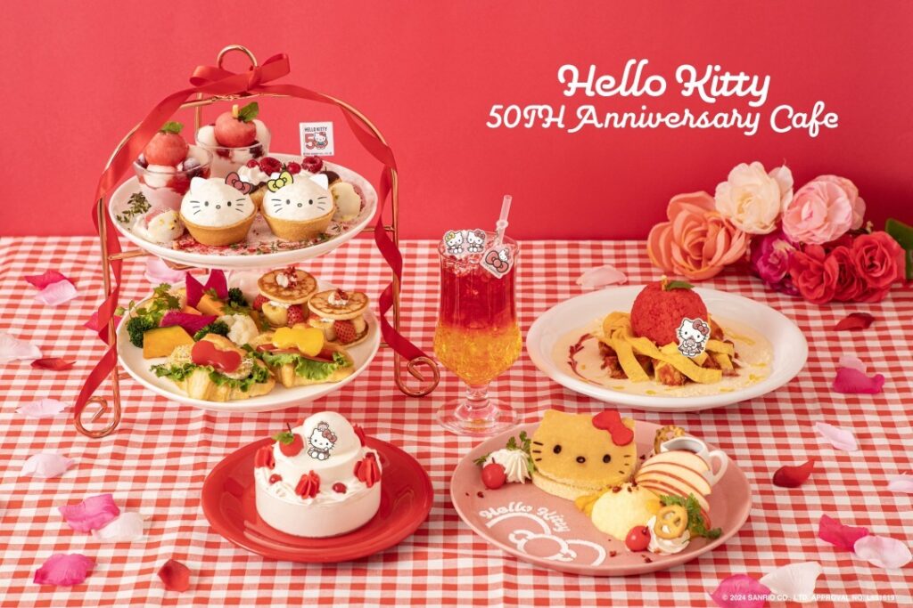 Hello Kitty is opening a café in Tokyo for her 50th anniversary