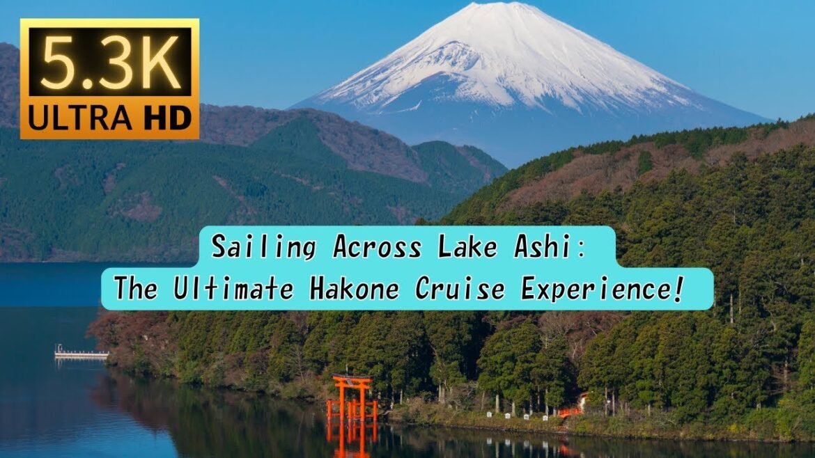 Sailing Across Lake Ashi: The Ultimate Hakone Cruise Experience!【5.3K/HDR】