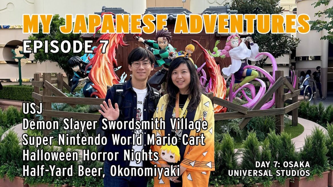 My Japanese Adventures Episode 7/Day 7: USJ Universal Studios Japan Osaka! Demon Slayer & Mario Bros My Japanese Adventures Episode 7/Day 7: USJ Universal Studios Japan Osaka! Demon Slayer & Mario Bros