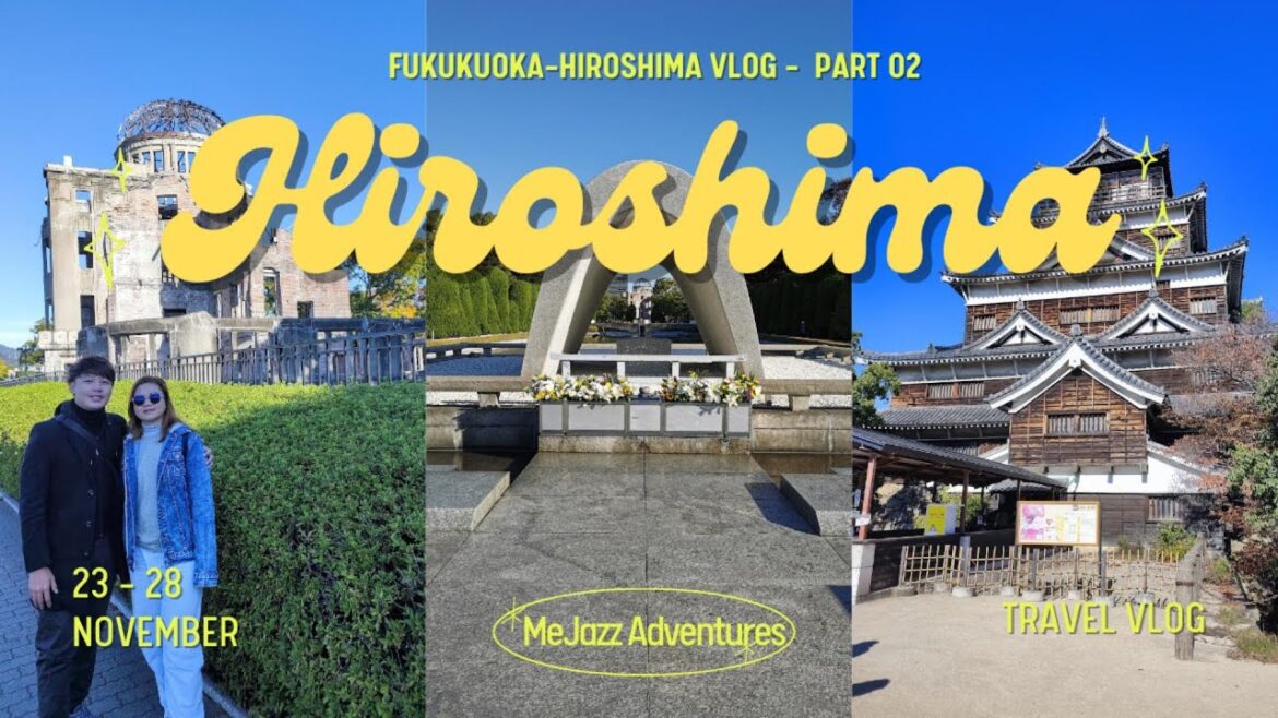 Peace Memorial Park/Museum | A-Dome | Hiroshima Castle | Fukuoka-Hiroshima Part 02 | Japan | MeJazz