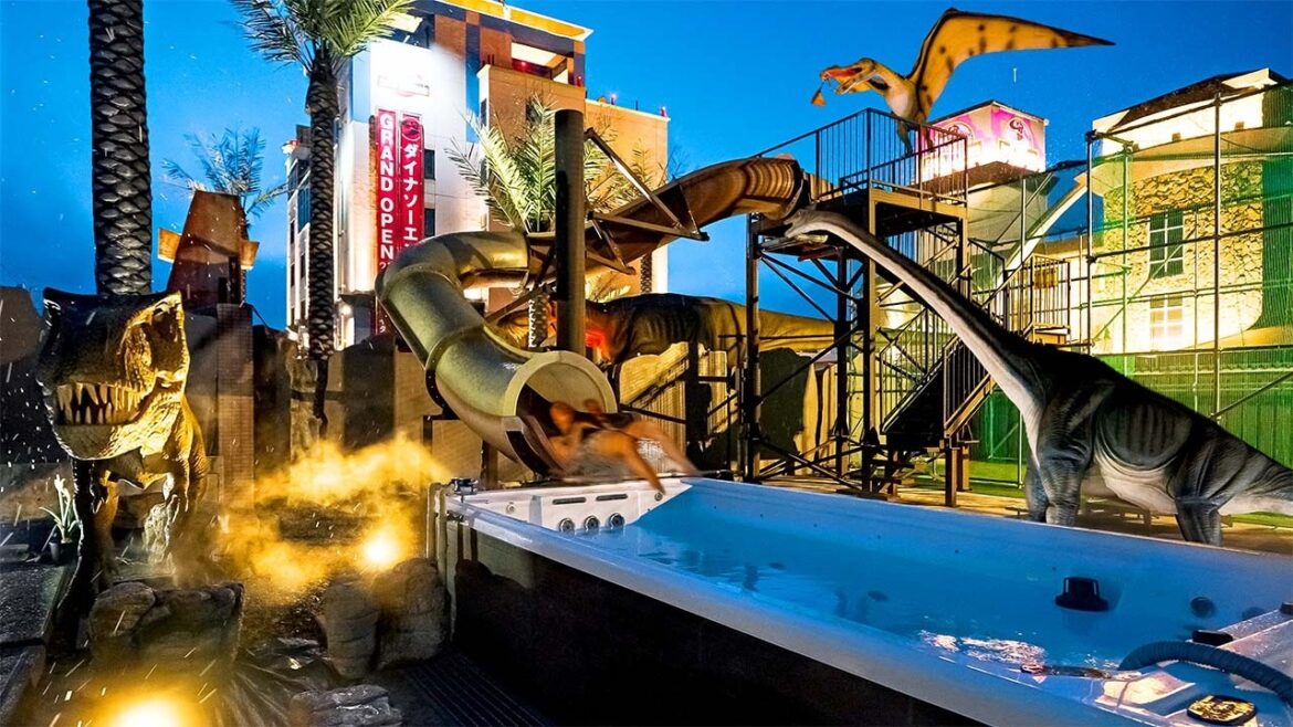 Japan’s Dinosaur-Themed Love Hotel with a Water Slide | Hotel Artia Dinosaur Gifu Japan’s Dinosaur-Themed Love Hotel with a Water Slide | Hotel Artia Dinosaur Gifu