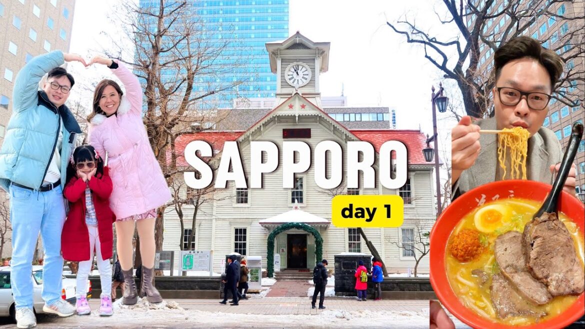 SAPPORO Day 1: Rekomendasi Hotel, Explore Sapporo Downtown + Best Miso Ramen in Sapporo
