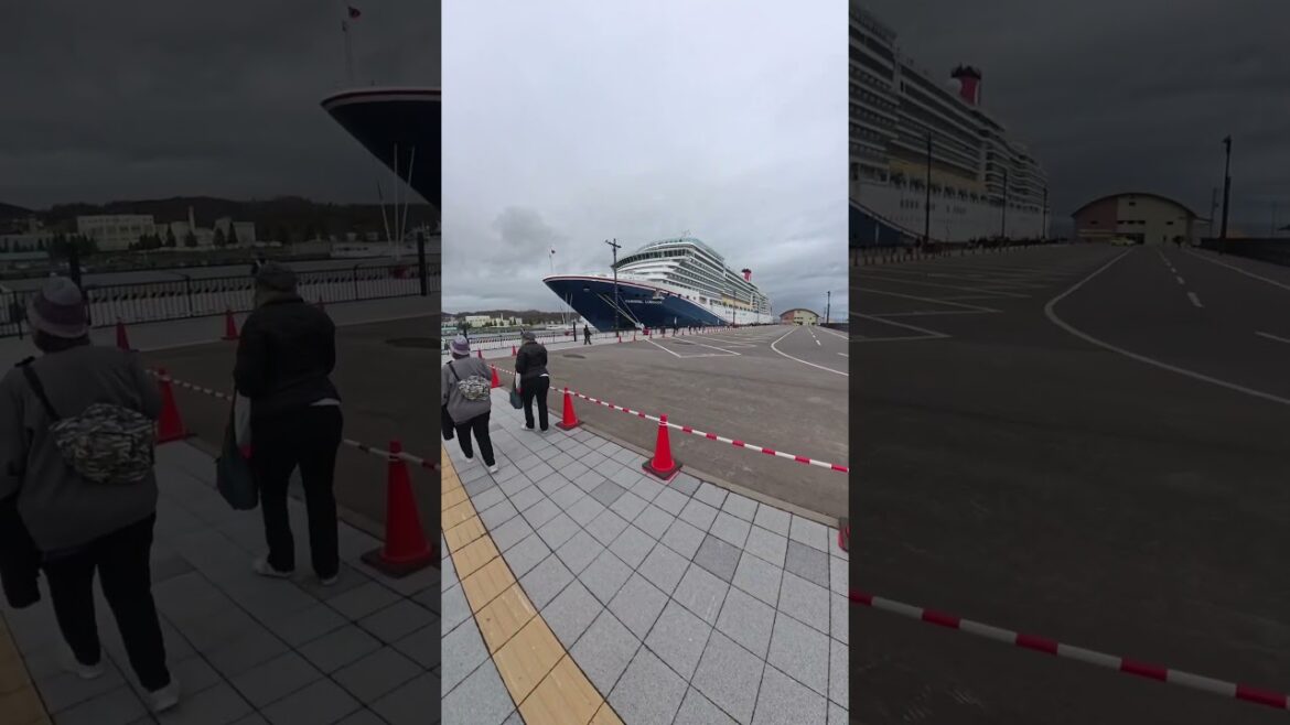 Carnival Luminosa at Port Otaru, Hokkaido - Japan