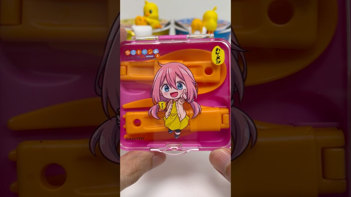 Yurucamp Laid-Back Camp Portable Cutlery Set #shorts Yurucamp Laid-Back Camp Portable Cutlery Set #shorts